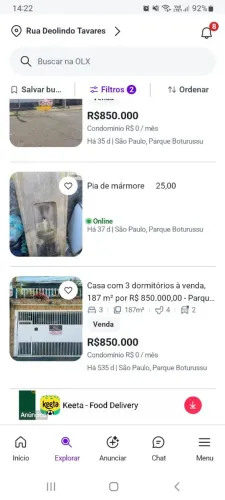 Pia de mármore      25,00<br>Não entrego