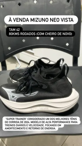 Neo Vista 1 (tênis de corrida performance com placa)