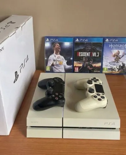 Ps4 Branco Fat 500gb