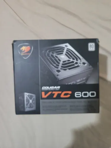 Fonte 600w 80 plus vtc cougar