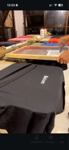 Serigrafia completa mesa e tudo 