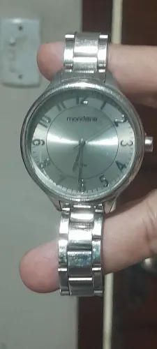 RELÓGIO MONDAINE PRATA FEMININO 