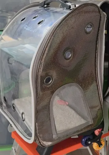 Mochila transporte pet