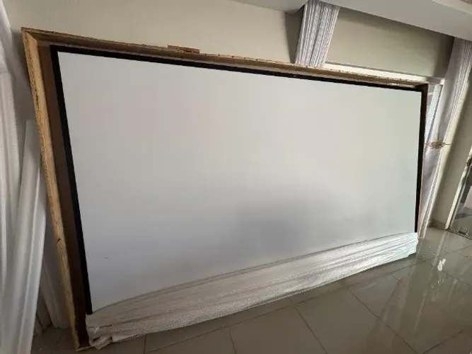 Tela de Projeção Fixa Slim Edge ZR Nortul