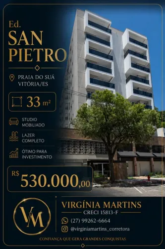 Loft de Alto Padrão na Praia do Suá | Perfeito para Morar ou Investir!