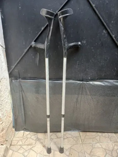 Muletas de alumínio