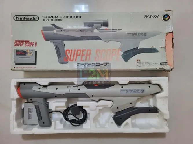 Super Scope para Super Nintendo/Super Famicom - Funcionando