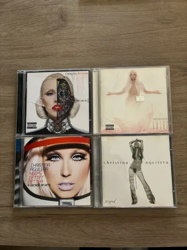 CD?s - Christina Aguilera ( Bionic / Lótus / Stripped / Keeps, Gettin Better