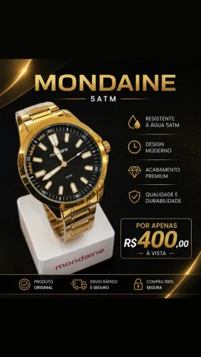 Relógio Mondaine Masculino
