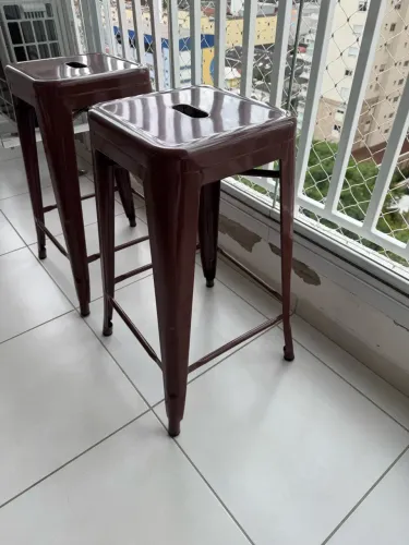 Conjunto 2 Bancos alto tolix