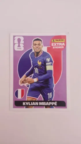 Figurinhas Extra Sticker Panini FIFA 2025 - Mbappé (Rara)