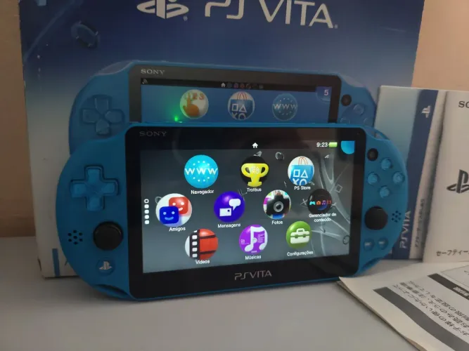 PSvita Slim Aqua Blue
