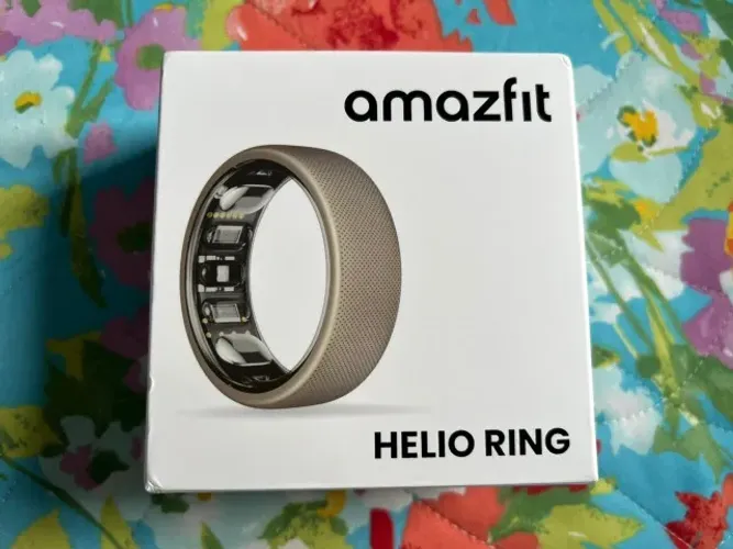 Anel Smart Amazfit Helio Ring Titânio - Size 12