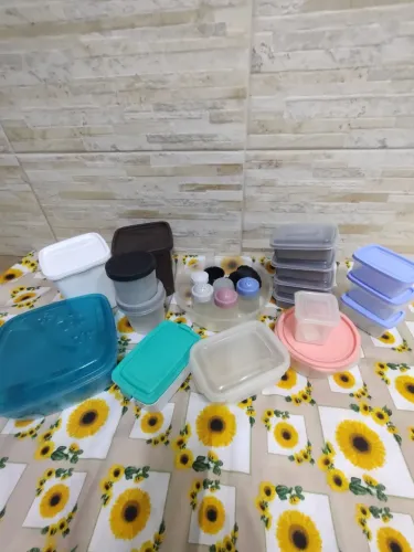 Conjunto de Potes Plástico