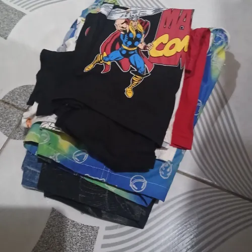 Lote de roupas infantil menino