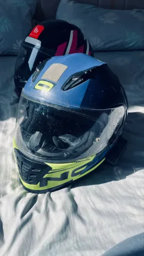 Capacete norisk - viseira dupla