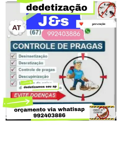 dedetização em residência e apt