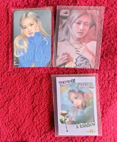 Photocards Rosé -R-Blackpink Oficiais
