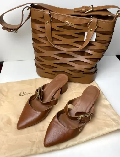 Bolsa carmim Steffens e Scarpin 