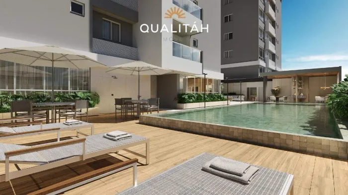 Apartamento com 2 suítes no Residencial Paesaggio em Itajaí