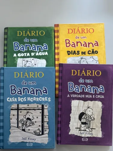 DESAPEGO LIVROS DIÁRIO DE UM BANANA