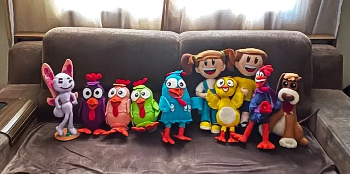 Turma Galinha Pintadinha Feltro 
