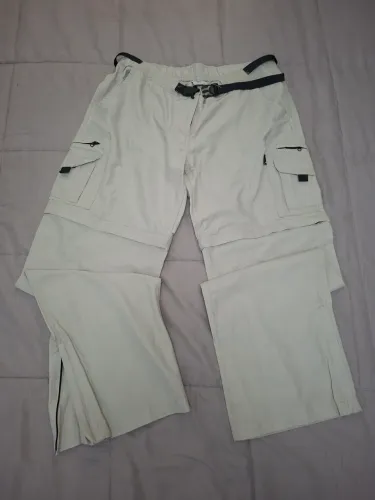 Calça/ bermuda feminina Curtlo bege