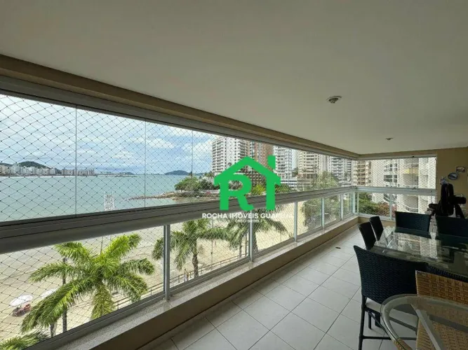 Apartamento frente mar com 3 quartos (1 suíte), 2 vagas e lazer à venda em Jardim Astúrias