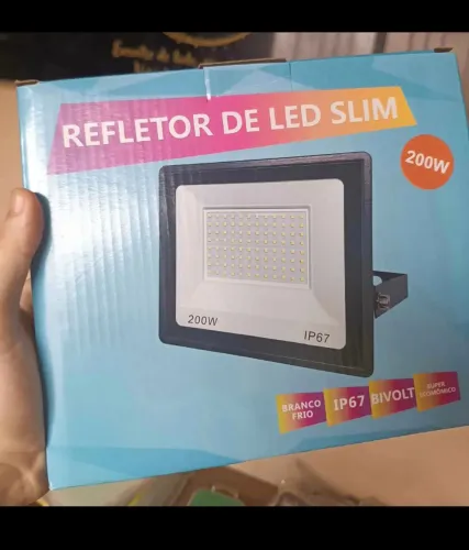 Refletor led 200W ip67 uso externo