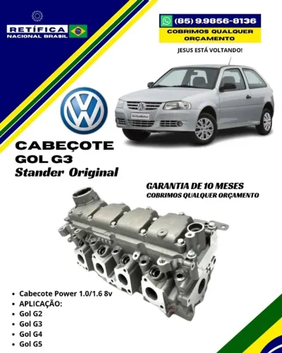 Promoção de Cabeçote Power Gol G3