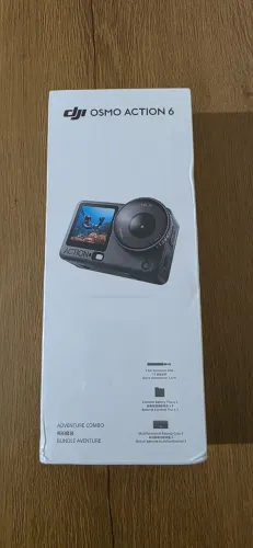 Dji Osmo Action 6 Combo Adventure Bastão e Bateria extra Lacrada