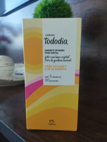 Sabonete em barra Natura tododia