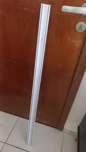 Varão e trilho suiço para cortina