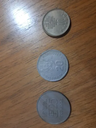 Moedas Raras de Portugal, Chile e US