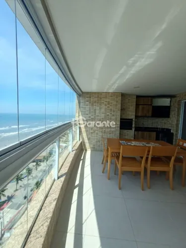Lindo apartamento com vista para o mar no Centro de Mongaguá