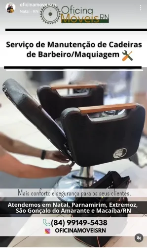 Conserto de Hidráulico de Cadeira de Barbeiro/Cadeira Cabeleireiro 