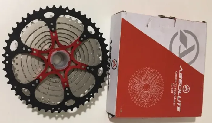 Cassete K7 12v Absolute 11/50 1x12v P/ Freehub 8v/9v/10v Mtb - NOVO