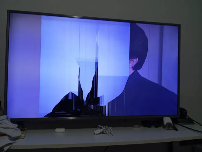 ? TV LG 55" PARA PEÇAS - LIGA NORMAL