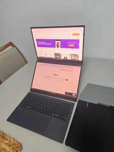 Asus Zenbook Duo 14 (duas telas) - Core Ultra 9 285H Touch 1Tb, 32Gb Ram