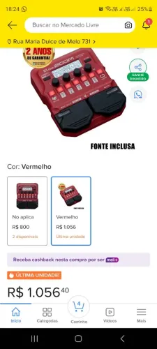 Pedal B1 Four Zoom + Tanq B + retorno sem fio Debra, p10 m vave sem fio