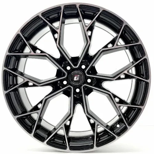 JOGO DE RODAS 2142L GT SPORT ARO 22X9,0 PRETA DIAMANTADA 5X113 ET 38