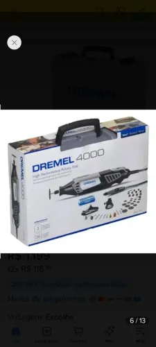 Micro Retifica Dremel 4000