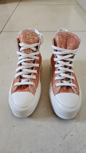 Tênis All star converse com brilho