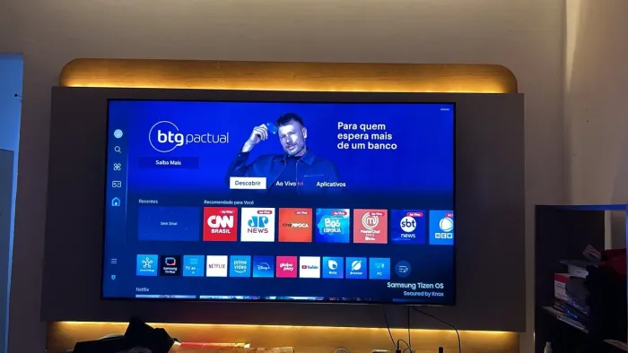 Tv Samsung 70pol. Completa promoção 