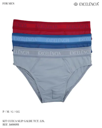 Kit de cuecas com 3