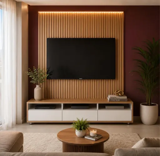 Rack com Painel planejado