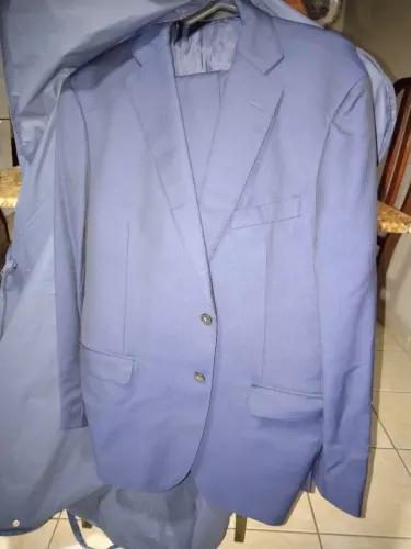 Para vender rápido! Terno Boggi Milano azul marinho original 