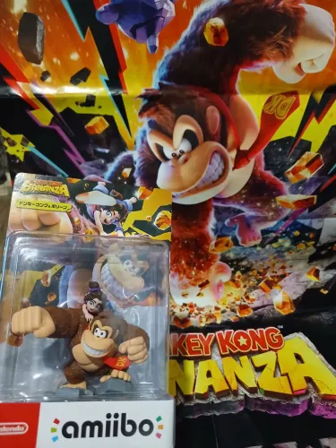 Donkey kong bananza amiibo nintendo