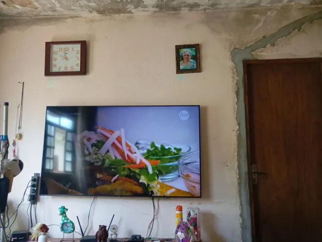 Troca tv de 60 polegada smartv Samsung por outra menor tbm smartv 