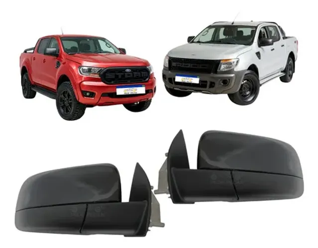 Retrovisor Ford Ranger 2013 2014 2015 A 2017 Par Fixo Manual